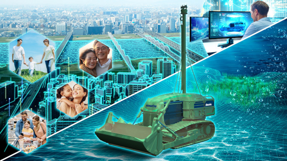 未来的水下工程-小松和青木Asunaro建设公司将共同赞助2025年日本大阪世界博览会