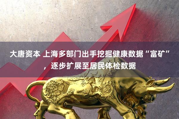 大唐资本 上海多部门出手挖掘健康数据“富矿”，逐步扩展至居民体检数据