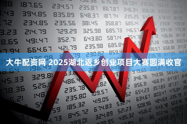 大牛配资网 2025湖北返乡创业项目大赛圆满收官
